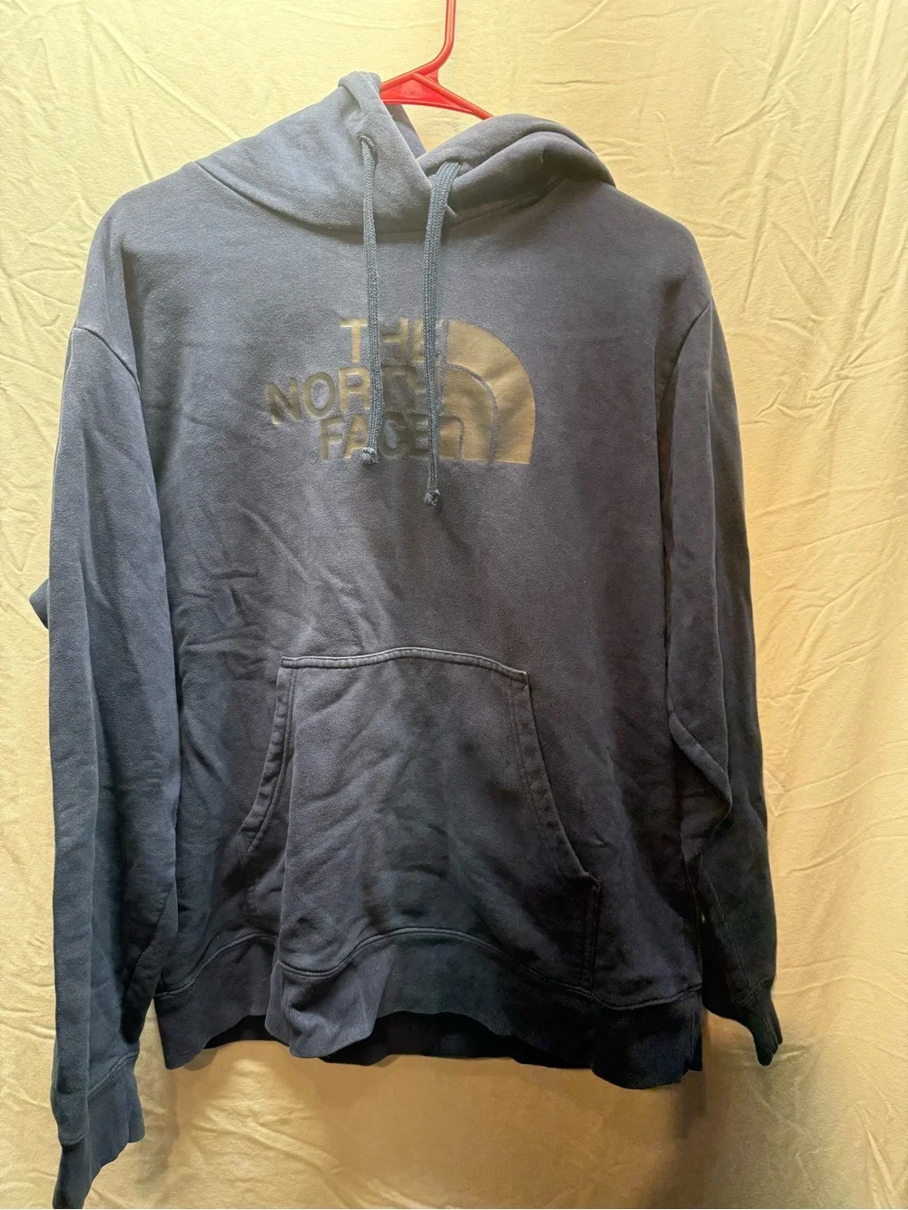 The North Face Men's Navy Hoodie Sweatshirt